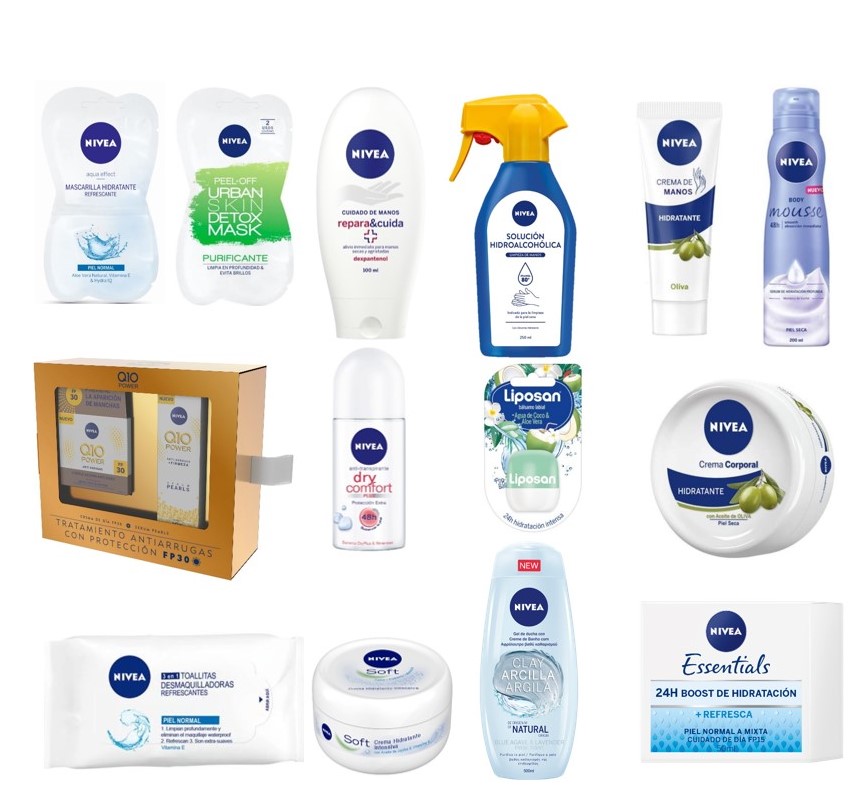 Pack Mujer Nivea para Sorteo Aefat Día Mundial EERR